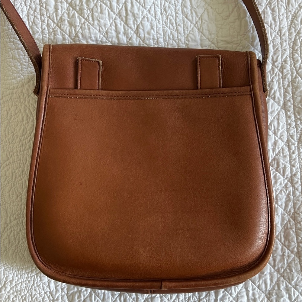 COACH Vintage Brown Leather Crossbody - Picture 3 of 7